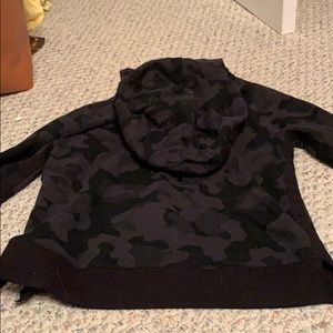 Calvin Klein black camo sweatshirt